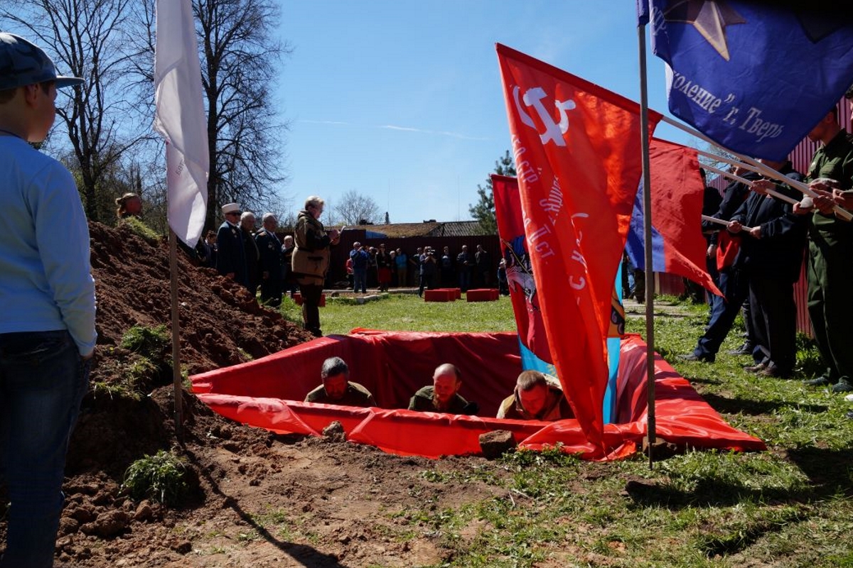Останки 162 красноармейцев подняли в ходе «Ржевского выступа»