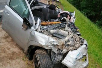 Один человек погиб и двое ранены в ДТП в Западнодвинском округе