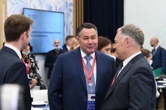 Игорь Руденя представил проект развития транспортной инфраструктуры Верхневолжья на Петербургском международном экономическом форуме Игорь Руденя представил проект развития транспортной инфраструктуры Верхневолжья на Петербургском международном экономическом форуме
