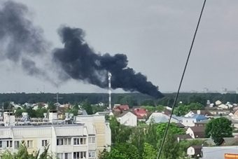 В Пролетарском районе Твери загорелся жилой дом