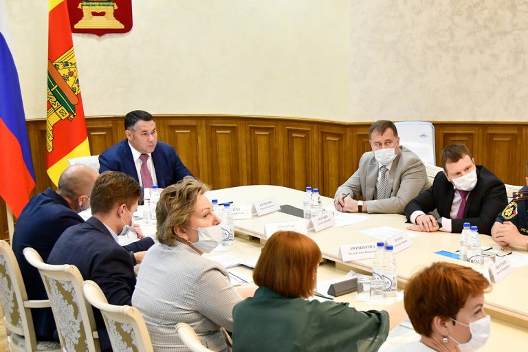 Реализацию дополнительных антиковидных мер в Тверской области обсудили на заседании регионального штаба