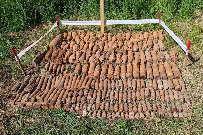 В Тверской области саперы обнаружили сотни мин и снарядов