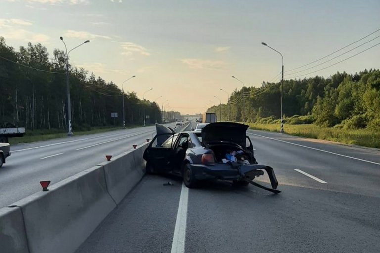 Трое детей пострадали в ДТП на трассе М-10 под Тверью