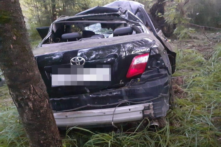 На М-9 в Тверской области погиб пассажир машины, вылетевшей в кювет