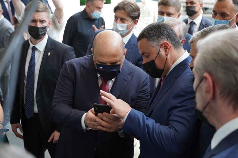 Михаил Мишустин назвал работу новой транспортной модели Верхневолжья достойной подражания и масштабирования в рамках страны