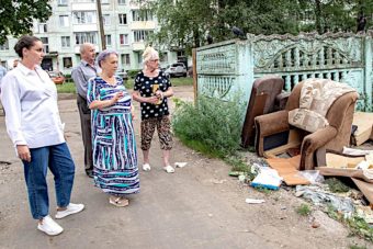 Юлия Саранова помогла ликвидировать несанкционированные свалки в Конаково