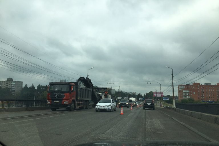 В Твери приступили к ремонту Волоколамского путепровода