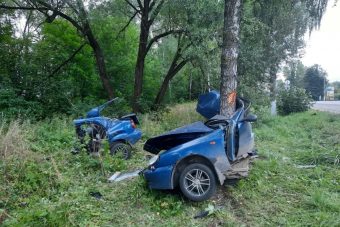 Два человека погибли в ночной аварии в Твери