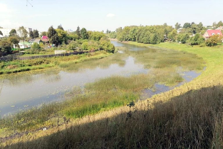 В Тверской области меняют облик реки в городе Кашин