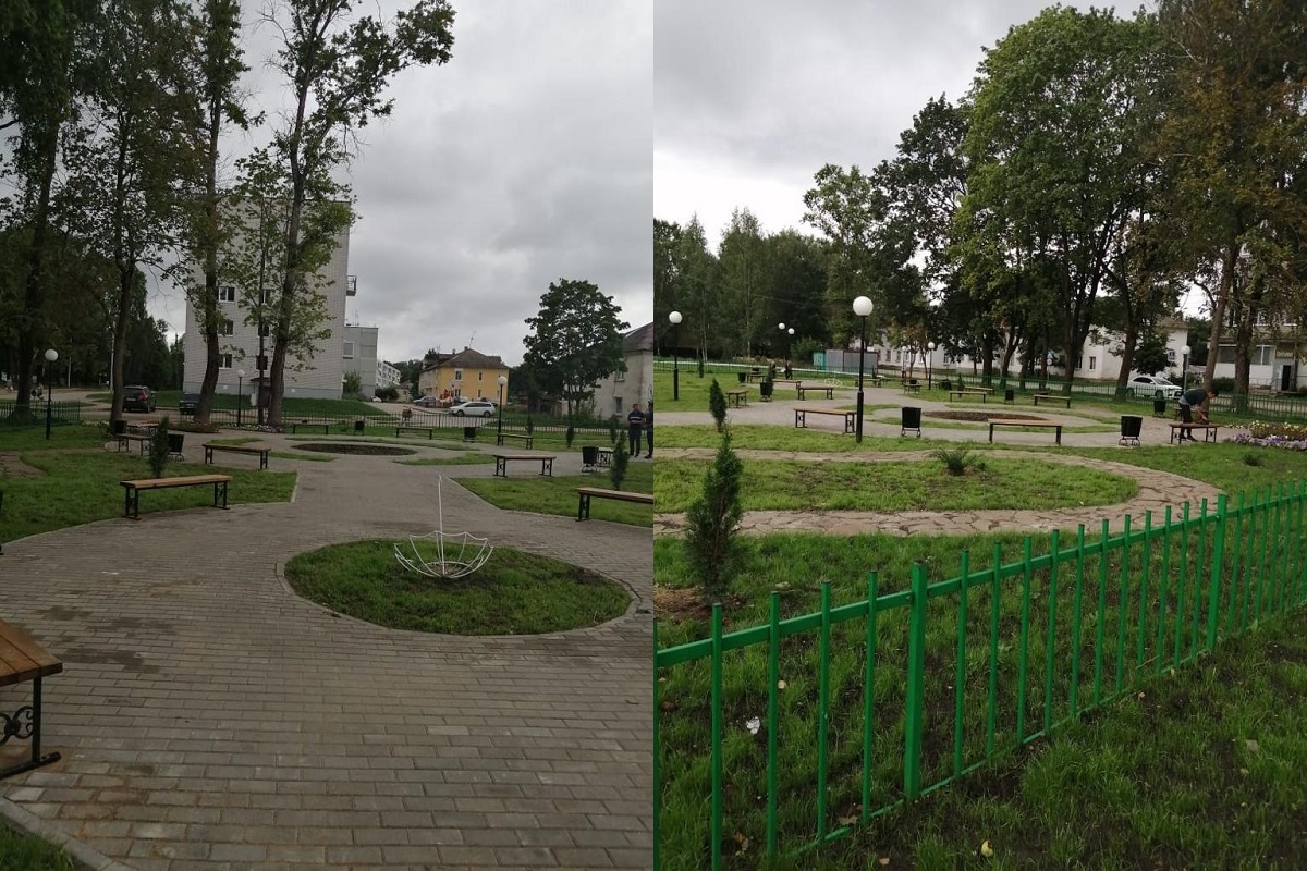 В Тверской области завершено благоустройство 37 объектов
