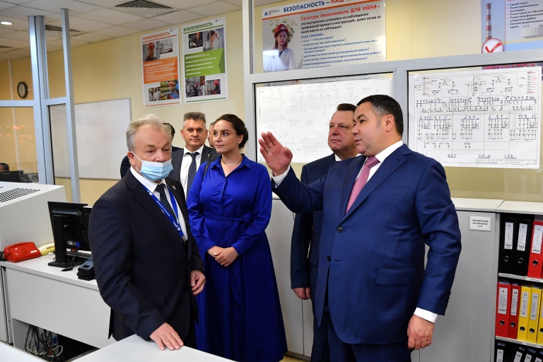 Губернатор Тверской области посетил Калининскую АЭС