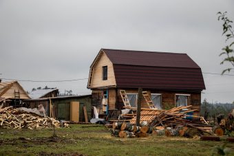 В Тверской области после торнадо восстановлены 58 домов
