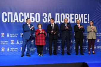 Единороссы провели в Твери акцию благодарности избирателям