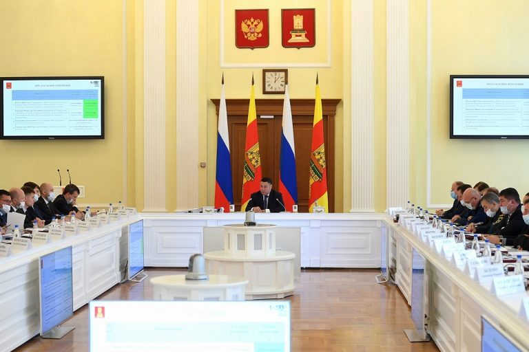 На заседании правительства Тверской области обсудили газификацию региона
