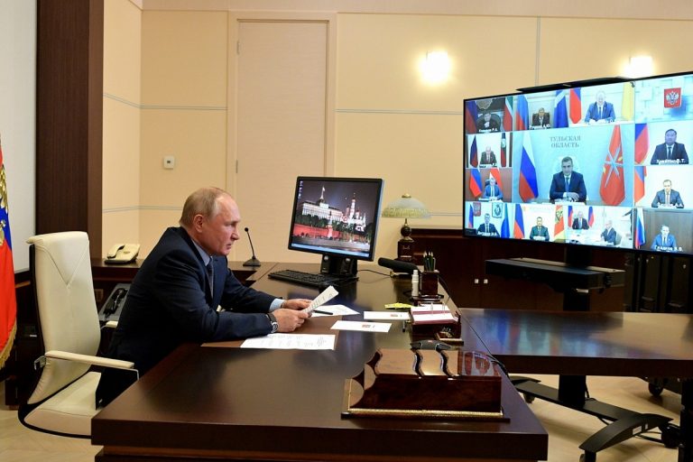 Игорь Руденя рассказал Владимиру Путину о планах развития Тверской области