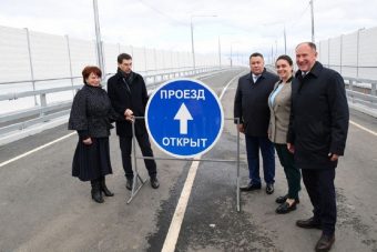 После реконструкции полностью открыт путепровод через ж/д в Вышнем Волочке