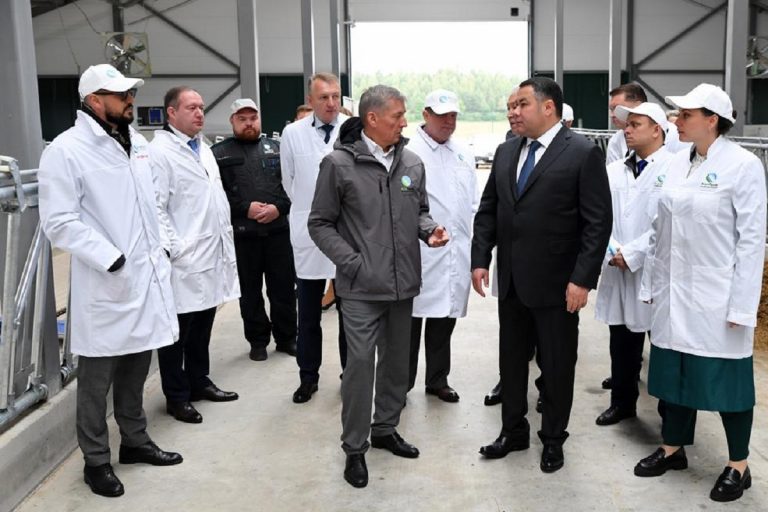 Губернатор Игорь Руденя дал высокую оценку инвестпроектам «АгроПромкомплектации» в Конаковском районе