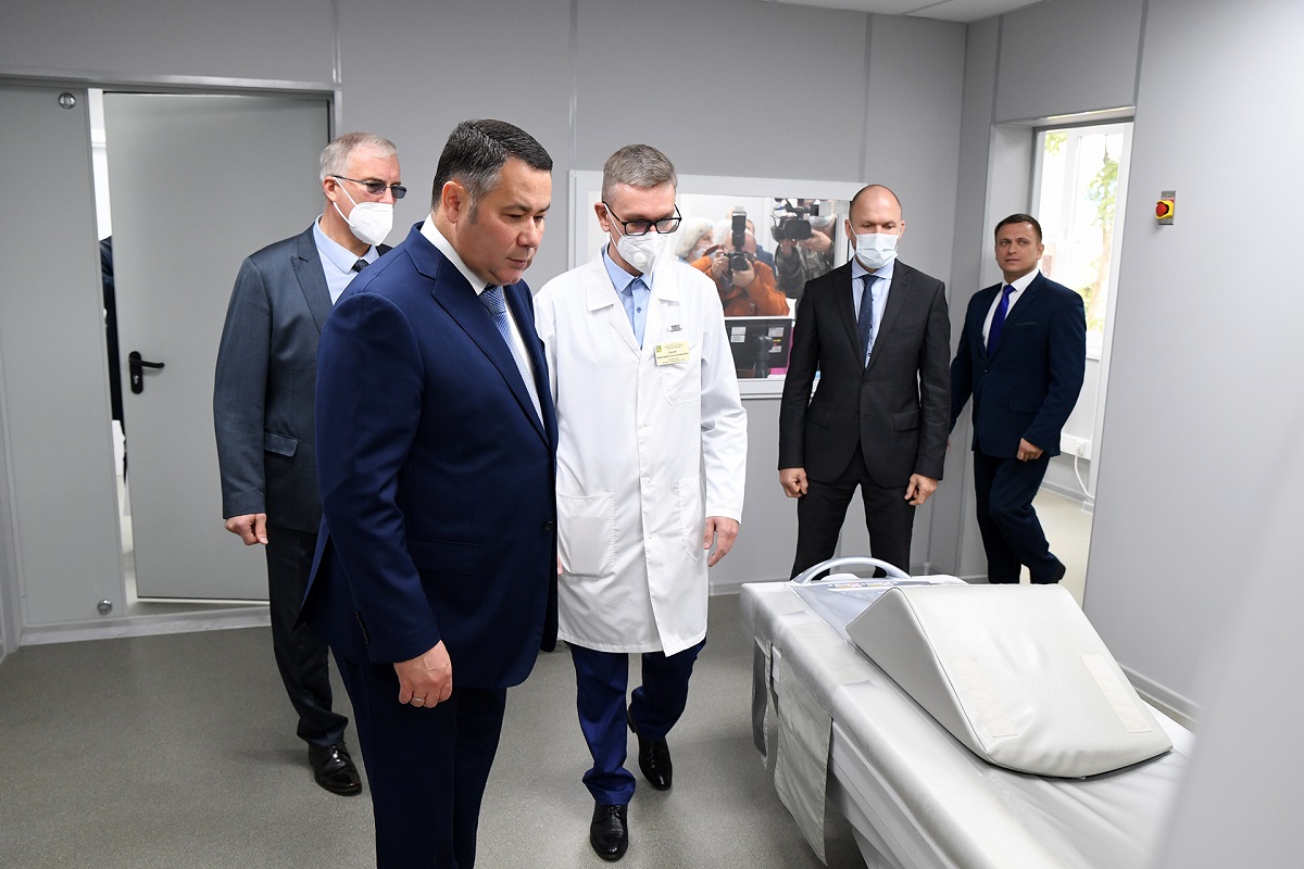 Конаковскую ЦРБ посетил губернатор Тверской области