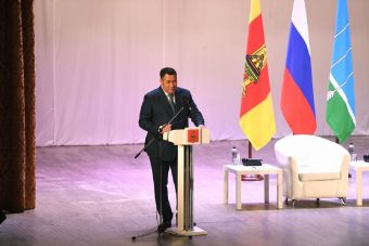 Губернатор Игорь Руденя встретился с офицерами-ракетчиками в ЗАТО Озерный