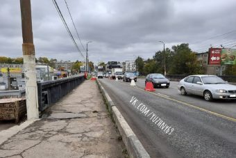 Ограничено движение по Волоколамскому путепроводу в Твери