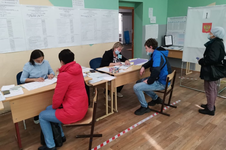 Жители районов Тверской области активно участвуют в выборах