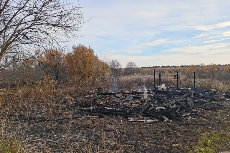При пожаре в Тверской области погиб 59-летний мужчина