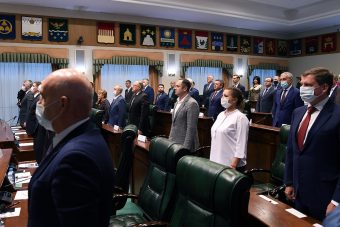 В Тверской области состоялось первое заседание нового состава Законодательного Собратия