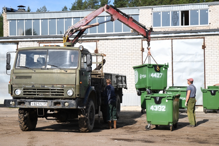 В Тверской области на средства федерального бюджета закупят контейнеры для раздельного сбора отходов