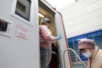 В Тверcкой области подвели итоги первого дня работы мобильных пунктов вакцинации