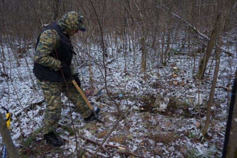 В Удомельском районе нашли скелетированные останки убитого местного жителя