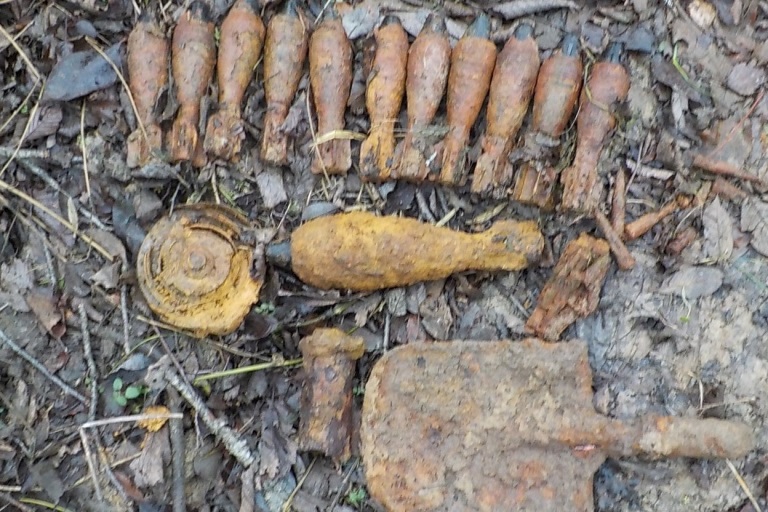 В Тверской области обнаружили снаряды времен Великой Отечественной войны