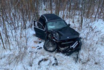 Три человек пострадали в ДТП на трассе "Золотое кольцо" в Тверской области