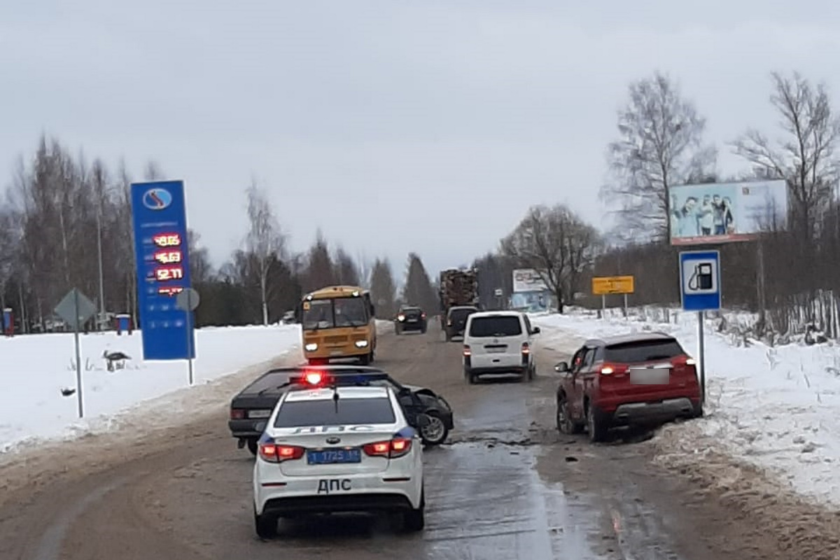 В Ржевском районе 13-летняя девочка получила травмы в аварии