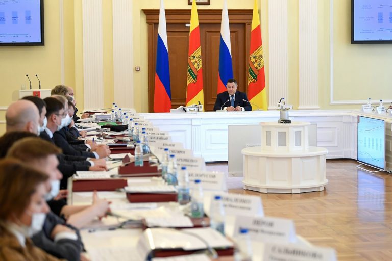 На заседании правительства Тверской области рассмотрели вопросы здравоохранения и социальной поддержки населения