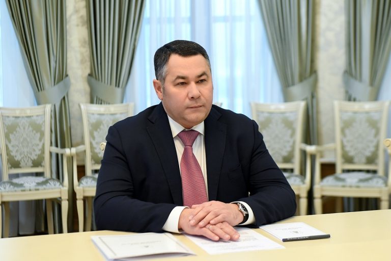 Губернатор Игорь Руденя обсудил положение дел в двух районах Тверской области с главами территорий