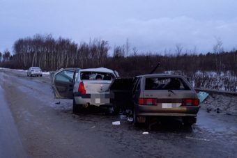 Опубликовано видео с места ДТП, в котором погиб инспектор ГИБДД