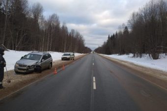 Восьмилетняя девочка пострадала в лобовом ДТП на М-9 в Тверской области
