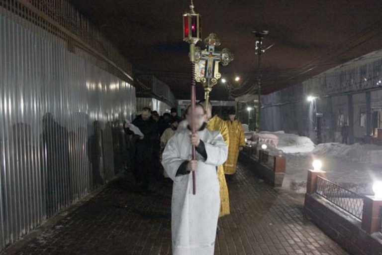 Осужденные колоний в Тверской области отметили праздник Крещения