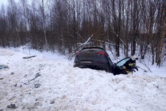 Автокатастрофа под Тверью: один человек погиб, пятеро пострадали