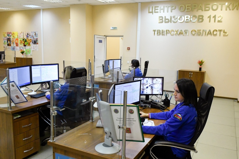 В Тверской области Центр обработки вызовов 112 празднует пятилетний юбилей