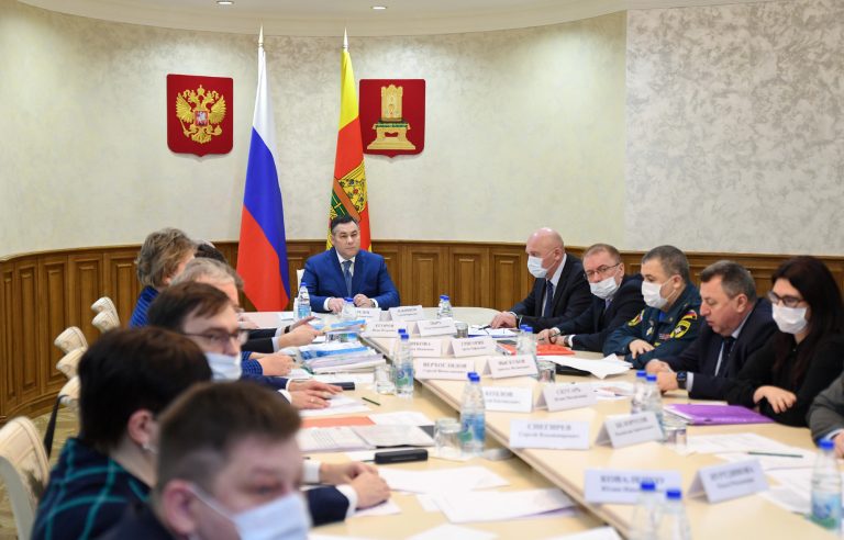 Оперативный штаб рассмотрел возможность увеличения объемов вакцинации в Тверской области