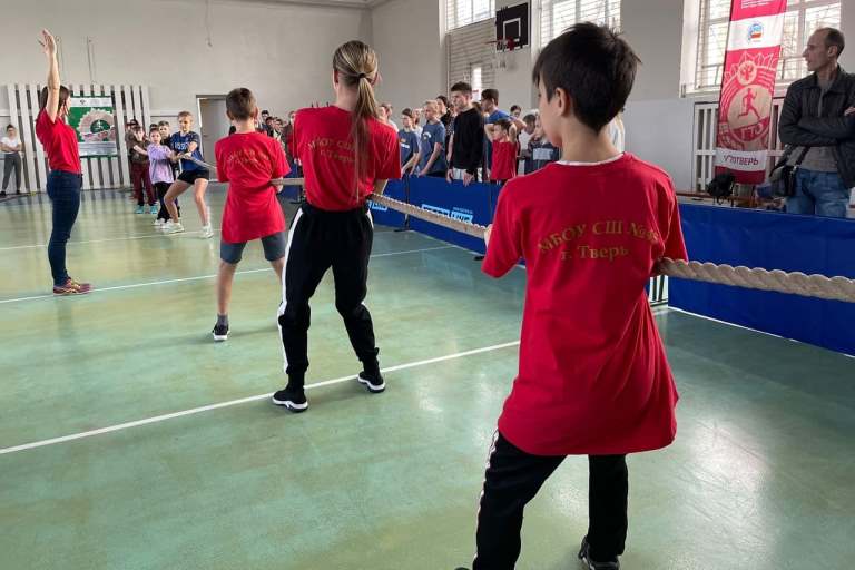 В Твери провели зимний фестиваль ГТО среди школьников
