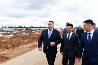 В Тверской области завершается строительство производственного комплекса корейской компании "Орион"