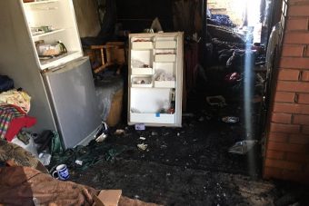 Пожар оставил без крова семью из Ржева