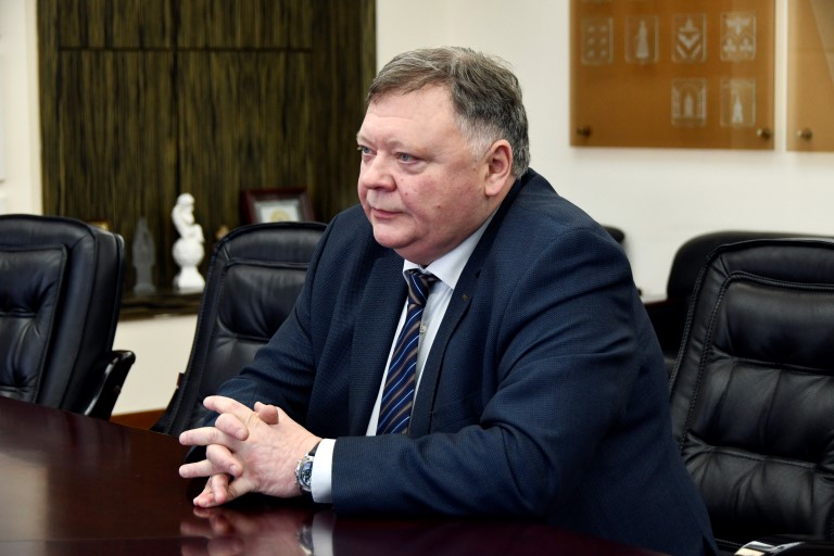 Сергей Голубев провел рабочую встречу с председателем Тверской городской думы Евгением Пичуевым