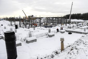 Игорь Руденя и Владимир Васильев посетили стройплощадку Детской областной клинической больницы Игорь Руденя и Владимир Васильев посетили стройплощадку Детской областной клинической больницы