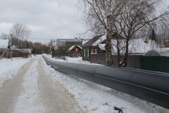 В Твери завершается укладка новой нитки водовода от Тверецкого водозабора до дюкера у Восточного моста