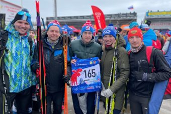 Спортсмены Калининской АЭС приняли участие в XV Дёминском лыжном марафоне