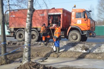 В Твери продолжаются противопаводковые мероприятия