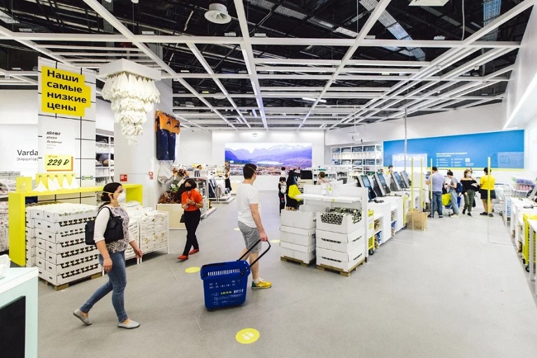 Покупка товаров в популярной у жителей Тверской области IKEA вновь стала доступной